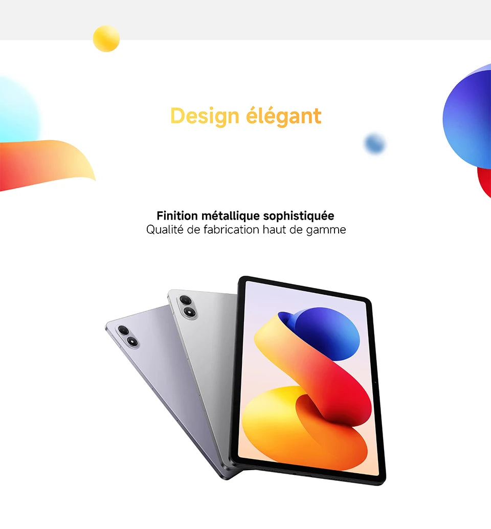 Xiaomi Redmi Pad 2 Pro Wi-Fi, Tablet, Snapdragon® 7s Gen 4, 120 Hz, 12.1" 2.5K Clear Display, 8 MP Camera, 12000 mAh Battery
