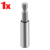 10/1pcs Magnetic Screwdriver Extension Hex Shank Extended Connecting Rod Carbon Steel Screwdriver Bit Holder Power Tools