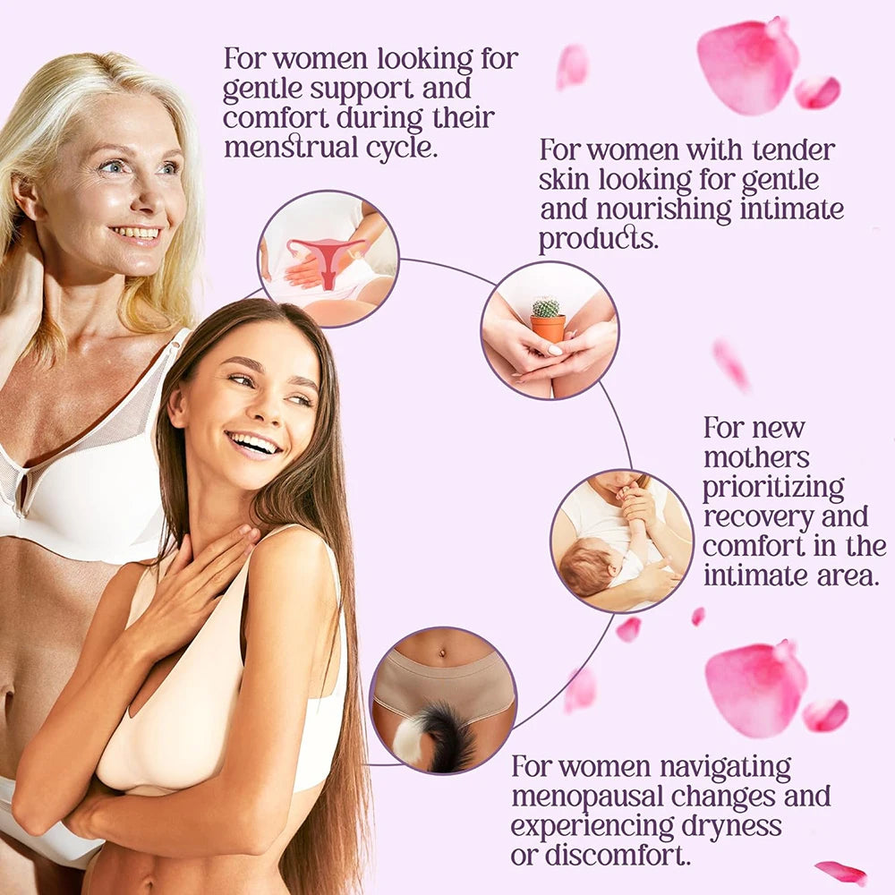 Feminine Intimate Yoni Wash Natural Washing Foam Vaginal Herbs Washer Hygiene Vagina Detox Cleaning Care for Women's Health 60ml