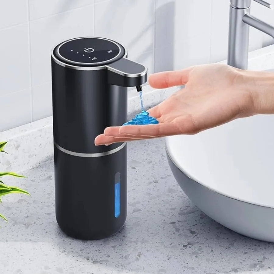 380ML Touchless IPX5 Waterproof 4-Gears Adjustable Foam/Gels Automatic Sense Soap Dispenser Electric Hand Dish Washing Machine