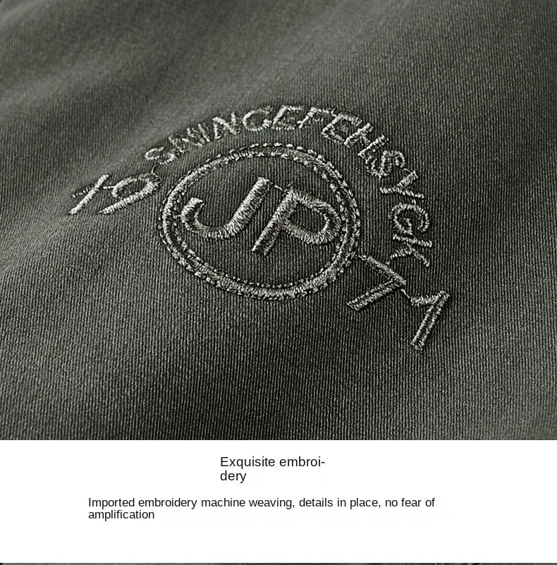Vintage Thick Wool Parka Men's New 2024 Winter Washed Cotton Fleece-lined Warm Work Jacket Outdoor Camping Hunting Velvet Coats