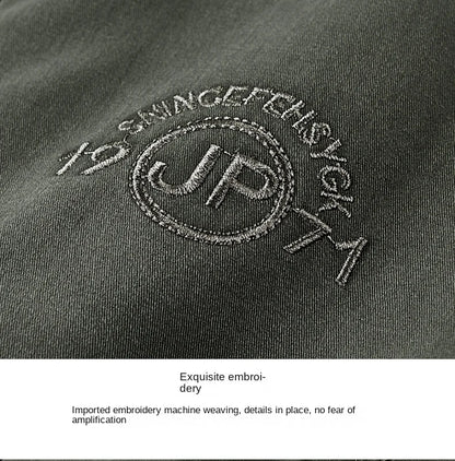 Vintage Thick Wool Parka Men's New 2024 Winter Washed Cotton Fleece-lined Warm Work Jacket Outdoor Camping Hunting Velvet Coats