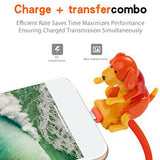 Funny Dog Fast Charger Cable Data Cable For iPhone IOS Android Type-C Mobile Phone Charging Line Prank Gifts Phone Accessories ﻿