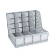 1 pcs, thickened file rack, file frame, quadruple file seat, simple data basket, shelf, file basket, office use, student use
