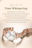 OLEVS 5653 Woman Watches Elegant Original Quartz Watch Waterproof Arabic Numerals Mesh Belt Date Ladies Watch Set Bracelet Watch
