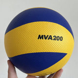 Indoor Outdoor Volleyball New High Quality Leather PU/PVC Soft Beach Volleyball Hard Volleyball V300W/V200W/MVA300/MVA200 Ball