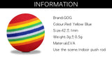 20pcs Golf Balls Light Rainbow Ball Range Ball 42mm Diameter Red Blue Yellow 3 Colors Pracitce Sports Ball Indoor Outdoor