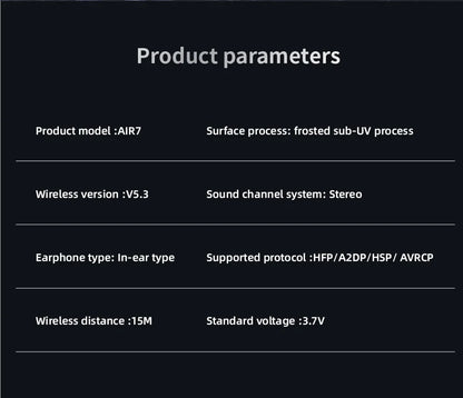 Original XIAOMI Air 7 Earphone TWS Bluetooth Headset HiFi Wireless Headphone Mic Noise Reduction Earbuds Waterproof Game Motion