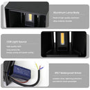 LED Wall Lamp Outdoor Waterproof IP65 Interior Wall Light Porch Garden Lights Living Room Street Corridor Stairs Lighting 24W