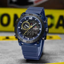 NAVIFORCE 6104 Fashion Sports Electronic Quartz Watch Men Calendar Luminous Outdoor Casual Digital Watches for Man reloj hombre