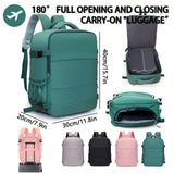 40X30X20Cm Boarding Travel Backpack, Compatible with Ryanair, Easyjet, and Wizardair Budget Backpacks (Select Products)
