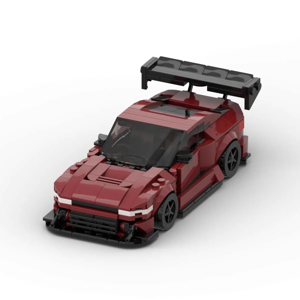 LEQUMOC Technical Car Speed Red Supercar Bricks Model Building Blocks Toys for Gifts Toy City Car