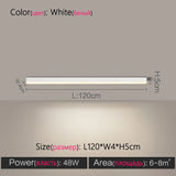 Modern Long Strip Ceiling Light Surface Mounted Minimalist Aisle Lamp Living Room Bedroom Kitchen Home Office LED Lighting