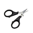 DNDYUJU Titanium Coated Fishing Scissors Pliers Stainless Steel PE Cutting Braid Line Cutter Carp Fishing Tools Accessories 