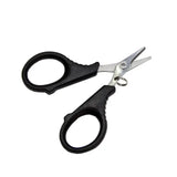 DNDYUJU Titanium Coated Fishing Scissors Pliers Stainless Steel PE Cutting Braid Line Cutter Carp Fishing Tools Accessories 