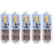 5pcs 3led warm