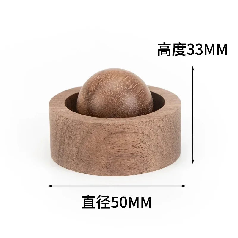 Difusor de Madeira para Óleos Essenciais (Carro) – Design Esférico, Dispersão de Fragrância Natural, Decoração para Quarto e Carro