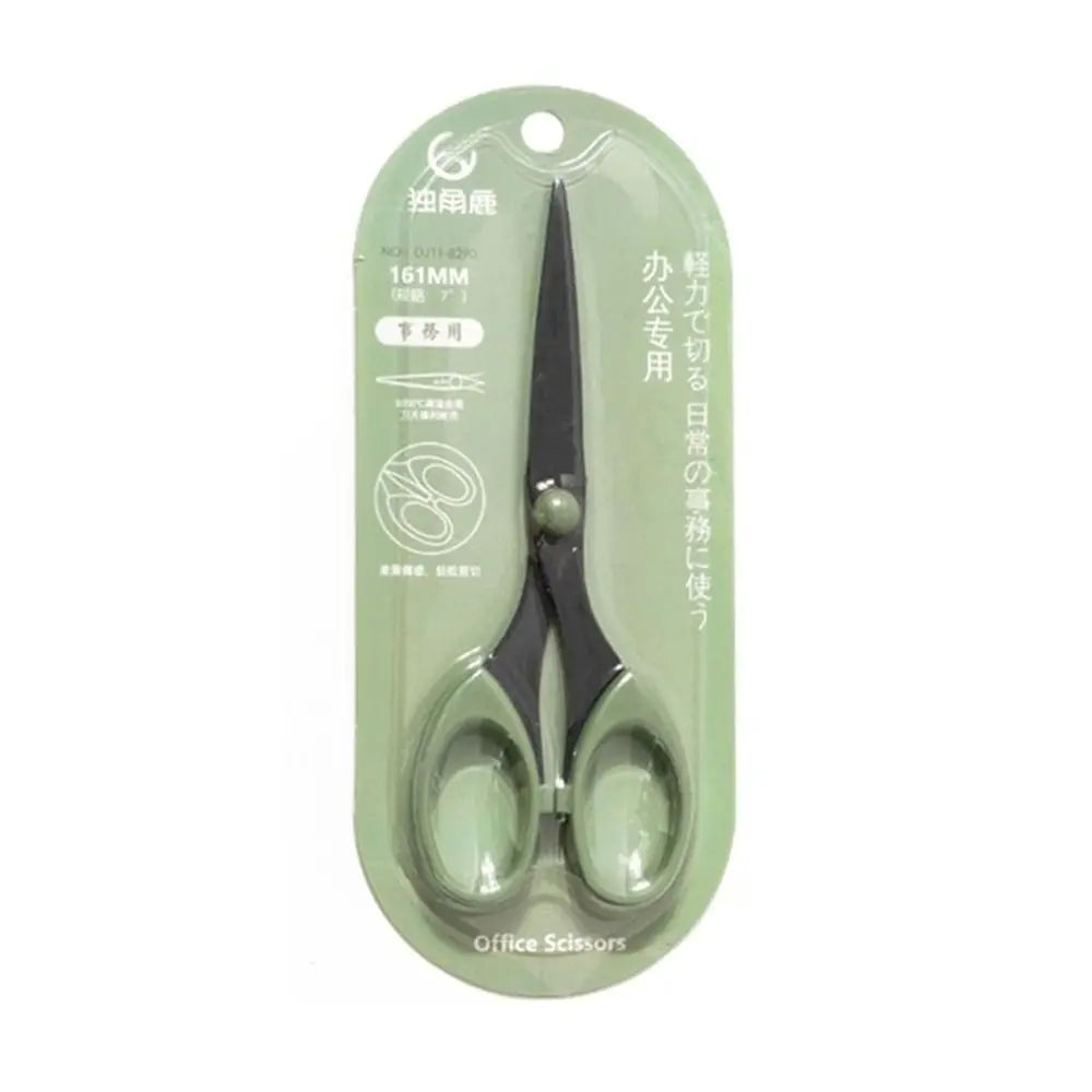 Color Scissor Stainless Steel Blade Safe Design Paper Cutting Scissors for Fine Art Diary Album Craft Office School Supplies