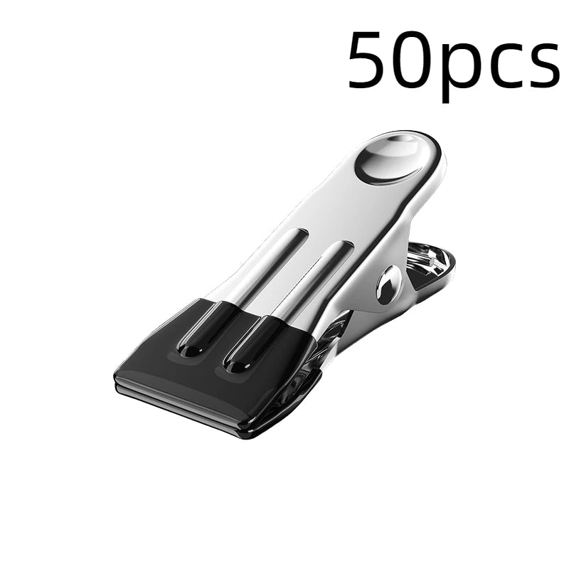 Pinzas resistentes para colgar ropa, pinzas resistentes de acero inoxidable para manualidades, toallas de playa, calcetines de cocina, telas