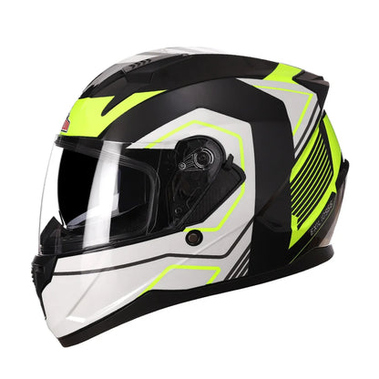 Motorcycle Helmet Full Face Double Lens Capacete Professional Men Women Four Seasons DOT ECE Approved Safety Protective Casco