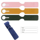 Customn Letters Luggage Tag Fashion Small Address Airplane Suitcase Identifier Tag DIY Logo Personalize Gift Travel Accessories