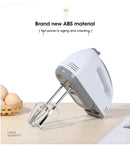 Household Electric Mixer Handheld Kitchen Food Mixer Multifunctional Adjustable 7-speed Egg Cream Dough Bread Mixer Grinder