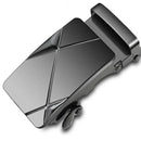 Men's Leather Belt Buckle Single Knot Casual Cross-border Style 4.0 Automatic Width 3.5cm