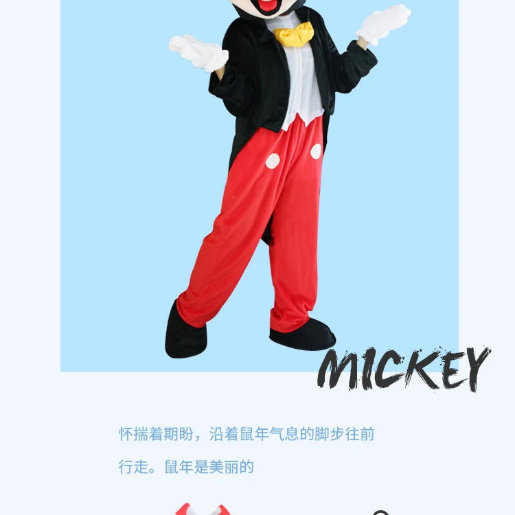 MINISO Disney Mouse Mickey Mouse Minnie Cartoon character Mascot Costume Advertising Fancy Dress Party Animal Cospaly  Anime