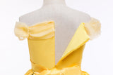 2025 Cosplay Belle Princess Dress Girls Dresses For Beauty and beast Party Clothing Magic stick crown Costume 3-12Y