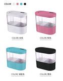 USB Mini Desktop Aquarium Built-in Water Pump / LED light / Filter Self circulation and self circulation goldfish tank