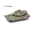 1/72 Modern US Army Tank M1A2 Leopard 2A7 Main Battle Tank Military Model AH-64 Copter Airplane Model Puzzle Assembly Model Toys