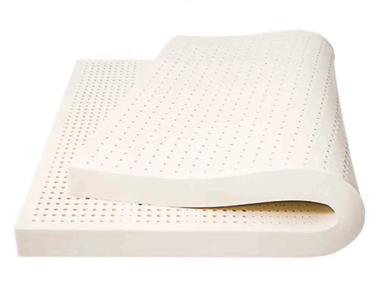 Natural Latex Mattress Topper with Cover Natural Rubber Pure Mattress Home Dormitory Soft Cushion Mat Queen Size Medium Firmness