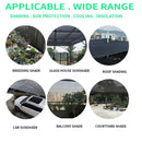 85% Shading HDPE Beige Sunshade Net Garden Plant Shed Shading Sail UV Protection Outdoor Pergola Sun Cover Swimming Pool Awning