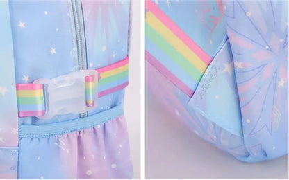 Disney Frozen Mochila Feminina Anna Elsa Kids Backpack School Bags Teenage Girls Laptop Back Pack Women Travel Bagpacks