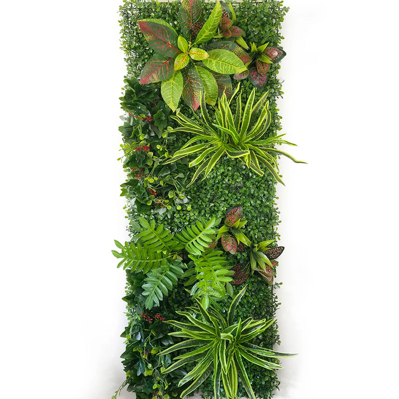 40X120CM Artificial Plant Lawn Subtropical Simulation Plant Grass Wall Panel Background Suitable For Hotel Garden Decoration