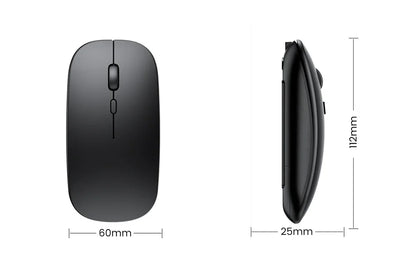 Ratón Bluetooth para Apple MacBook Air Pro Retina 11 12 13 15 16 MacBook Laptop Ratón inalámbrico Recargable Ratón silencioso para juegos