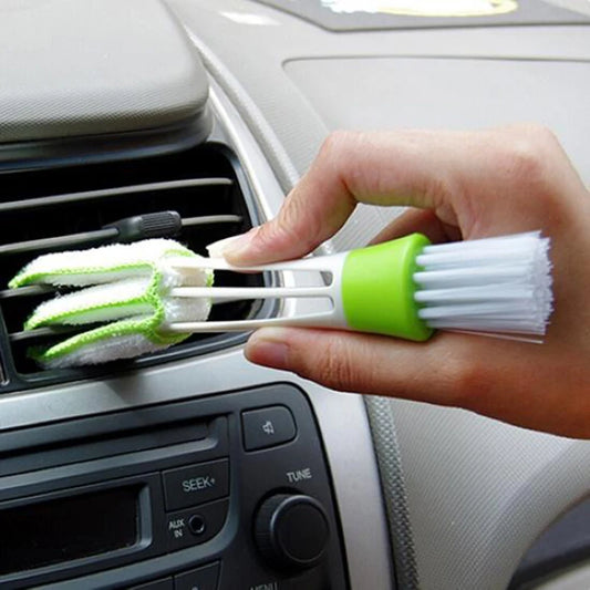 Car air conditioner outlet cleaning brush, dust remover, blinds, keyboard cleaner, car interior cleaning accessories