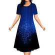 2026 New Floral Graphic Print Women's Dresses Elegant Ladies Summer Dress Casual Retro Plus Size Female Fashion Loose Dress 9XL