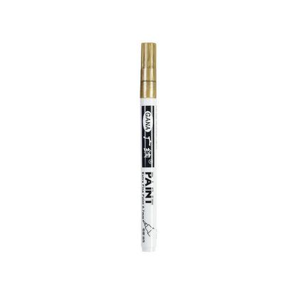 Fine tip permanent Paint Marker Pen DIY Paint Metallic Pen Permanent Gold SILVER Marker Touch Up,School Model Painting