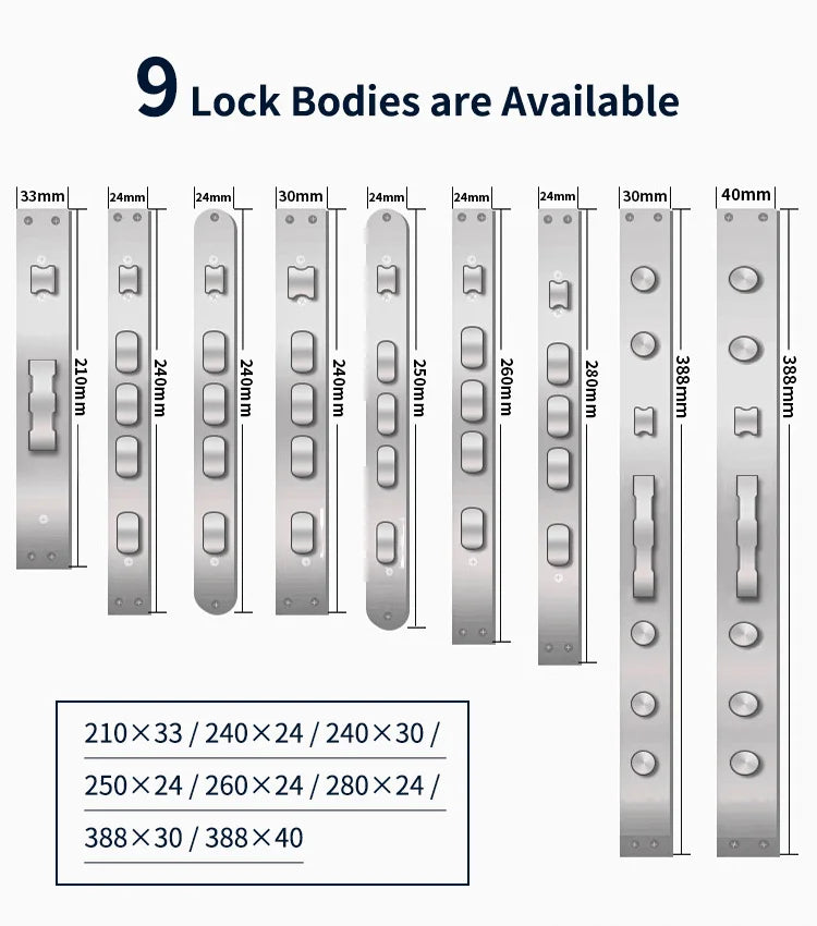 Wishome Biometric Recognition Smart Door Lock remote control Fingerprint Password IC Card APP Wifi Lock Unlock