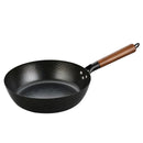 Non-stick 28cm Frying Wok Pan Iron Pan Uncoated Steak Cooking Pot Pancake Pan Handmade Cast Gas Stove Induction Kitchen Cookware