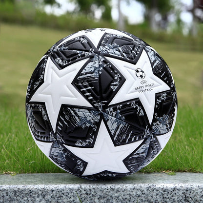 Professional Soccer Ball Size 5 Official Match Ball Seamless Bonded PU Soft Size 4 Football Excellent Grip and Elasticity