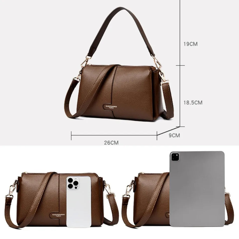 Genuine Brand Luxury Handbags Women Bags Designer Top Quality Soft Leather Shoulder Bags for Women Crossbody Bag Handbags Summer
