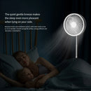 2025 new folding telescopic free adjustment fan charging usb multi-function outdoor portable home desktop floor-standing fan