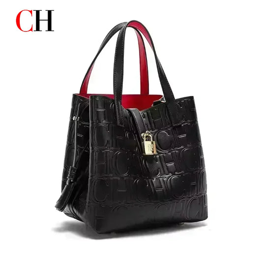 CH Brand Women's Large Capacity Handbag, Letter Elements Women's Handbag 2025 Classic Fashion Shoulder Bag