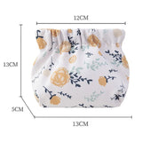 Ins Cosmetics Coin Wire Holder Pouch Bag Portable Earphone Cards Lipsticks Storage Bag Auto Close Organizer Travel Jewelry Bag