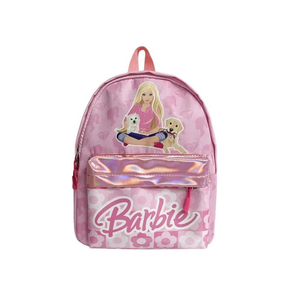 Kawaii Barbie Cartoon Anime Fashion Backpack Girl Barbie Princess Backpack Cute Kindergarten Kids Schoolbag Gift Toys