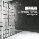 Cortinas de ducha de baño con ganchos, impermeables y resistentes al moho, mamparas de baño duraderas, cortinas de ducha de tela autocortables de PE EVA.