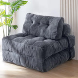 Vacuum Compression Sofa Foldable Simple Fabric Corner Modular Couch Floor Multi Function Nordic Living Room Bedroom Decoration