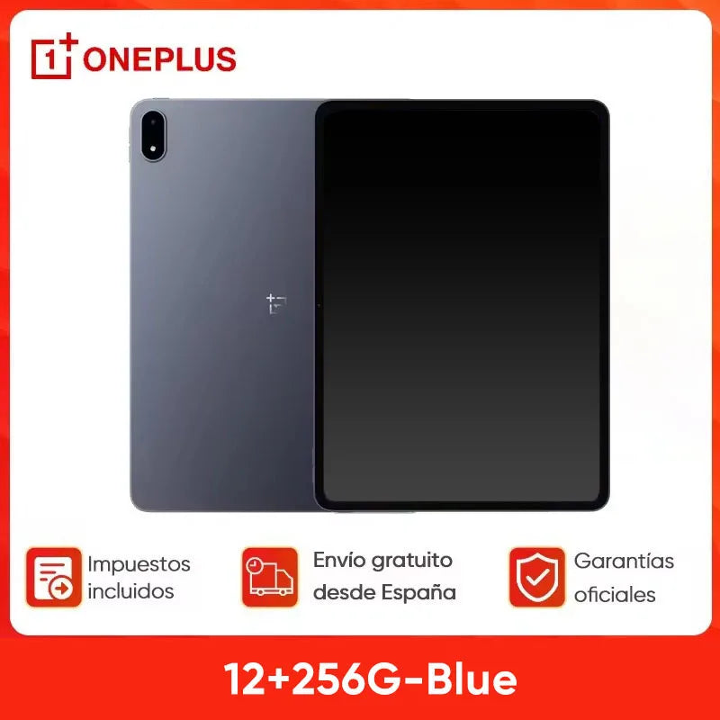 OnePlus Pad 3 13.2inches Tablet 144Hz Screen 12140mAh Snapdragon 8 Battery 13MP Rear Camera 8 Speakers 80W Charge Global Version